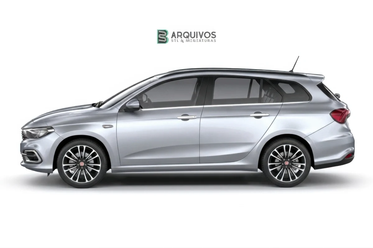 Modelo 3D STL - Fiat Tipo Station Wagon 2021 — foto 2